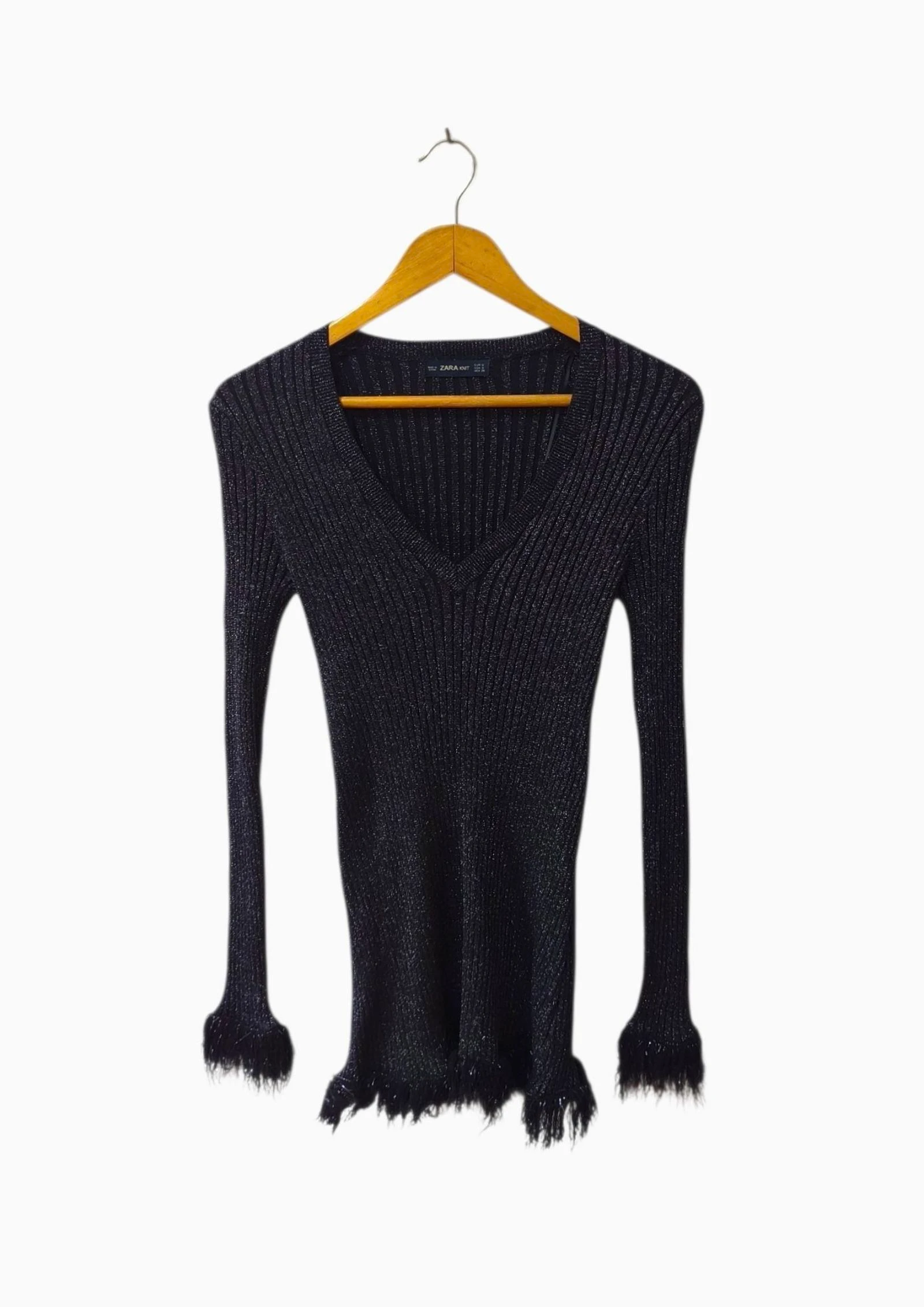 Vestido negro Zara mujer Talla S